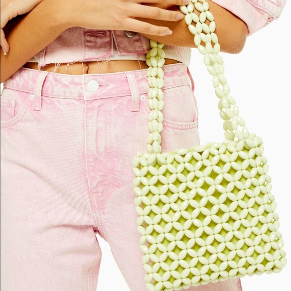 Topshop Handbags - TOP SHOP SAGA BEADED TOTE